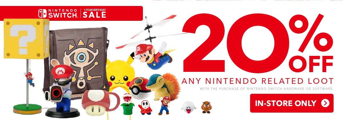 Switch Anniversary Loot