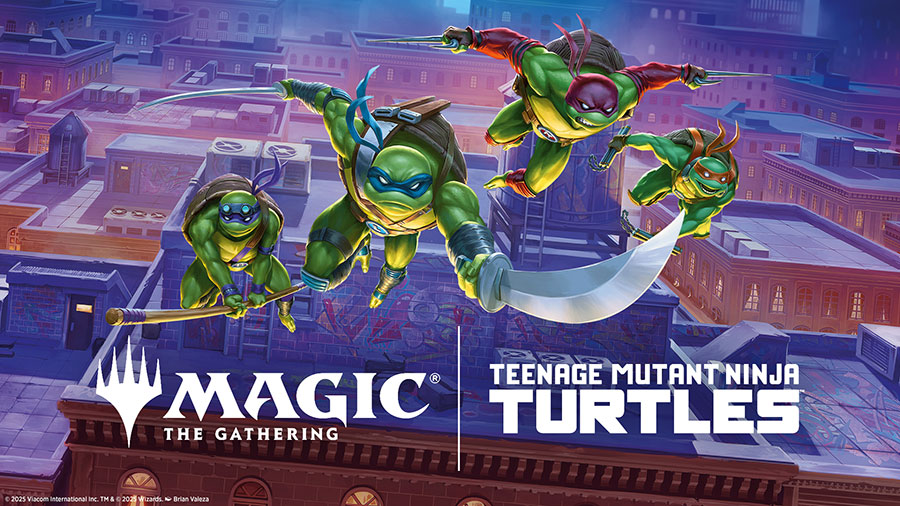 Magic The Gathering - Teenage Mutant Ninja Turtles. Available March 6.