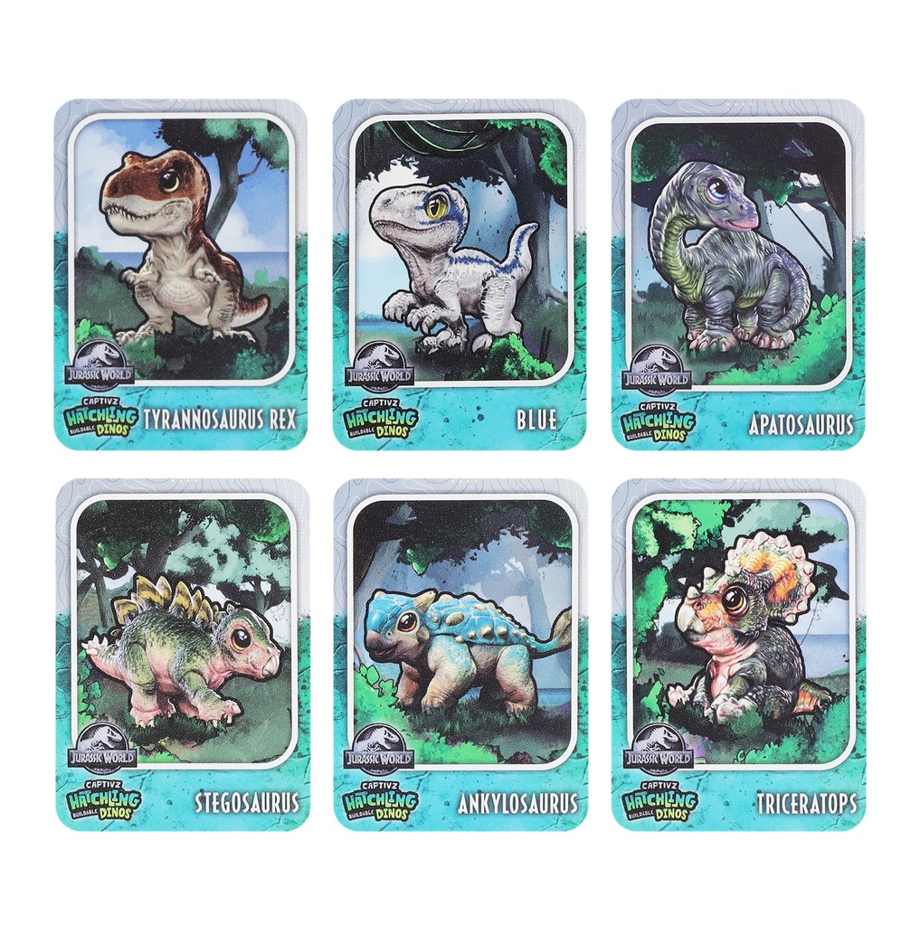 Jurassic World Captivz Hatchlings Slime Egg (floqué)