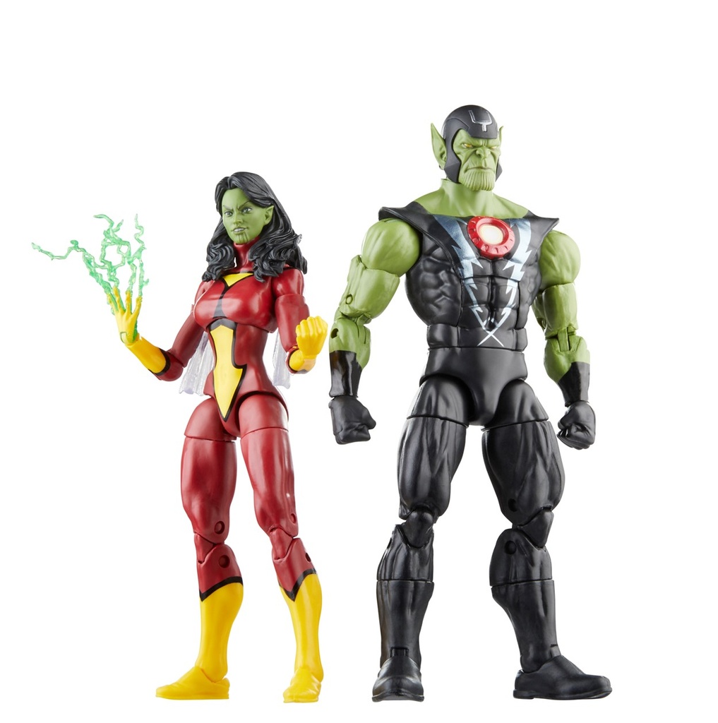 Hasbro Marvel Legends Series Skrull Queen and Super-Skrull