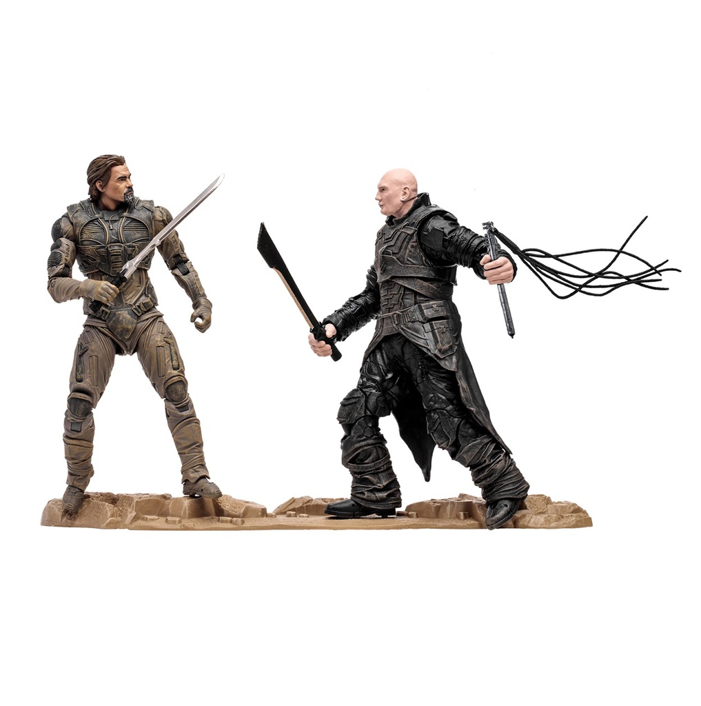 Dune: Part Two Gurney Halleck & Rabban 2 Pack