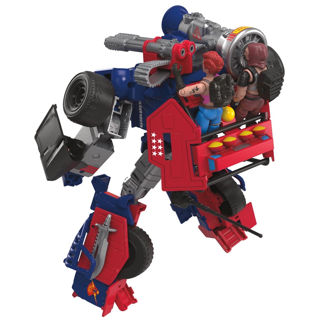 Transformers Collaborative G.I. Joe x Transformers Soundwave Dreadnok Thunder Machine, Zartan & Zara