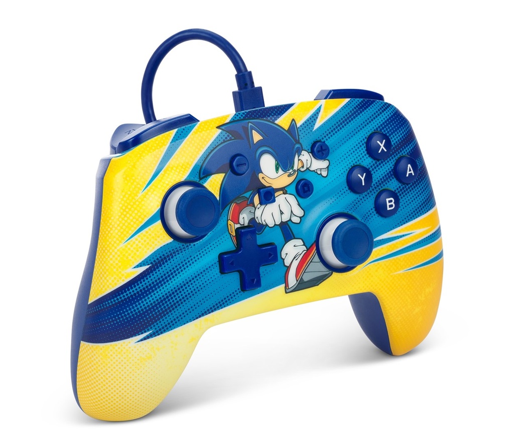 PowerA Enhanced Wired Controller for Nintendo Switch - Sonic Boost
