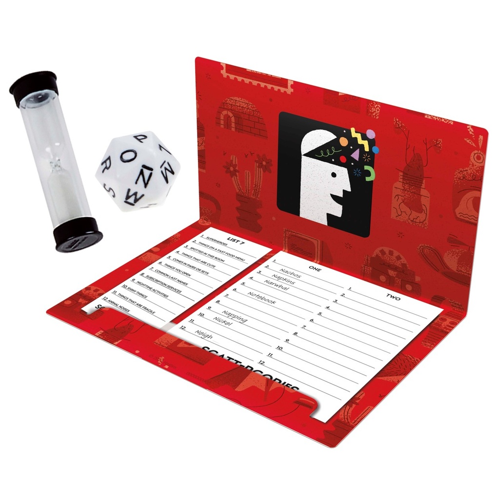Classic Scattergories Game