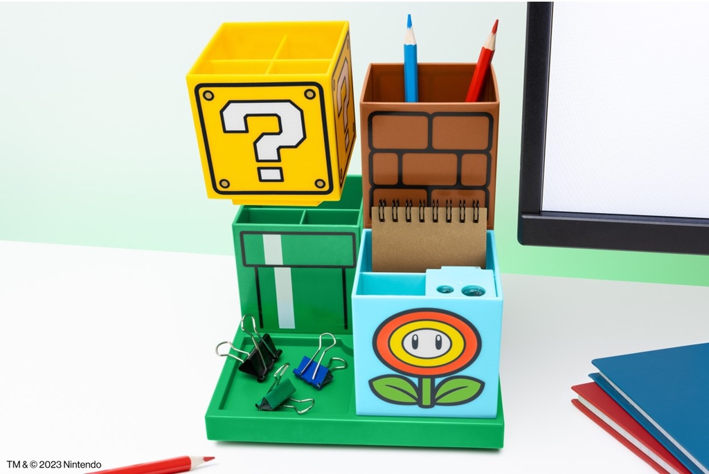 Super Mario Desktop Storage Organizer