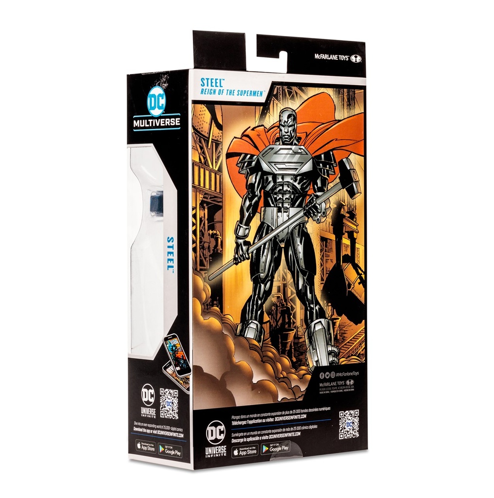 DC Multiverse Steel (Reign of the Supermen) 7-Inch Action Figure