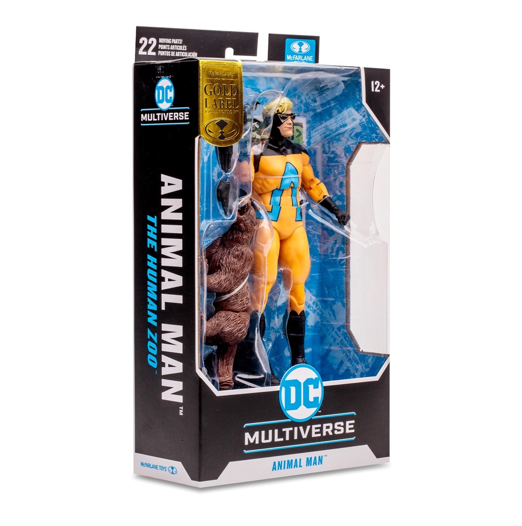 DC Multiverse Animal Man (The Human Zoo) Gold Label 7-Inch Action Figure