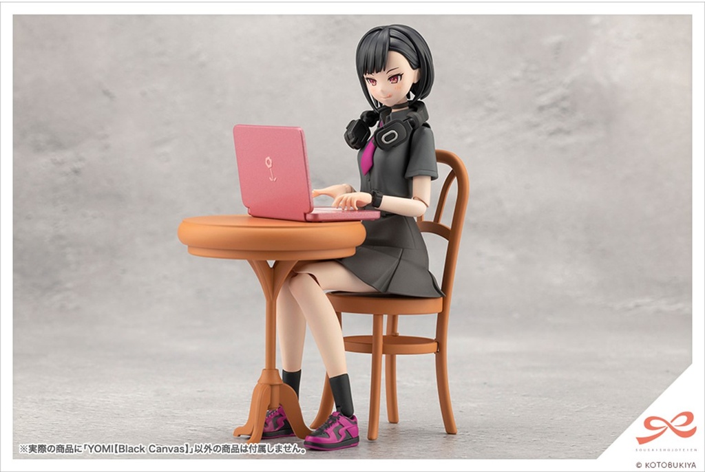 Sousaishojoteien - Yomi Model Kit (Black Canvas Ver.)