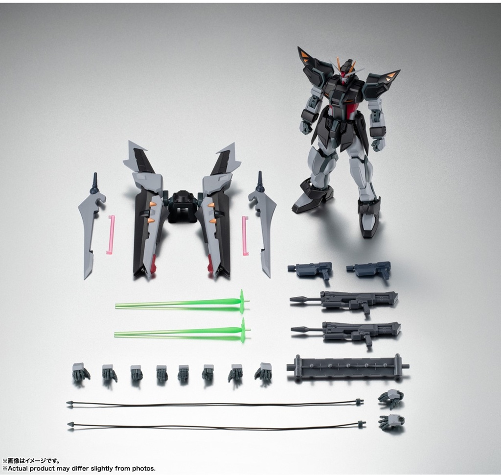 The Robot Spirits (SIDE MS) GAT-X105E + AQM/E-X09S Strike Noir Gundam ver. A.N.I.M.E.
