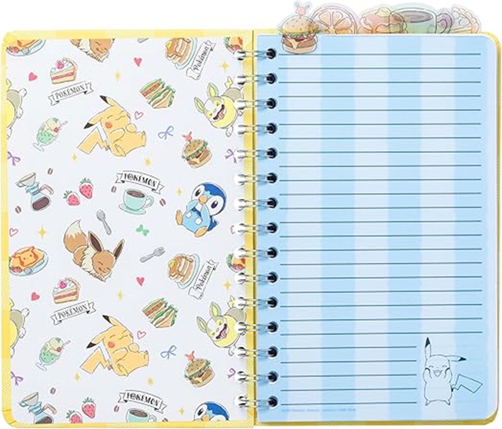 Pokemon Spiral Notebook