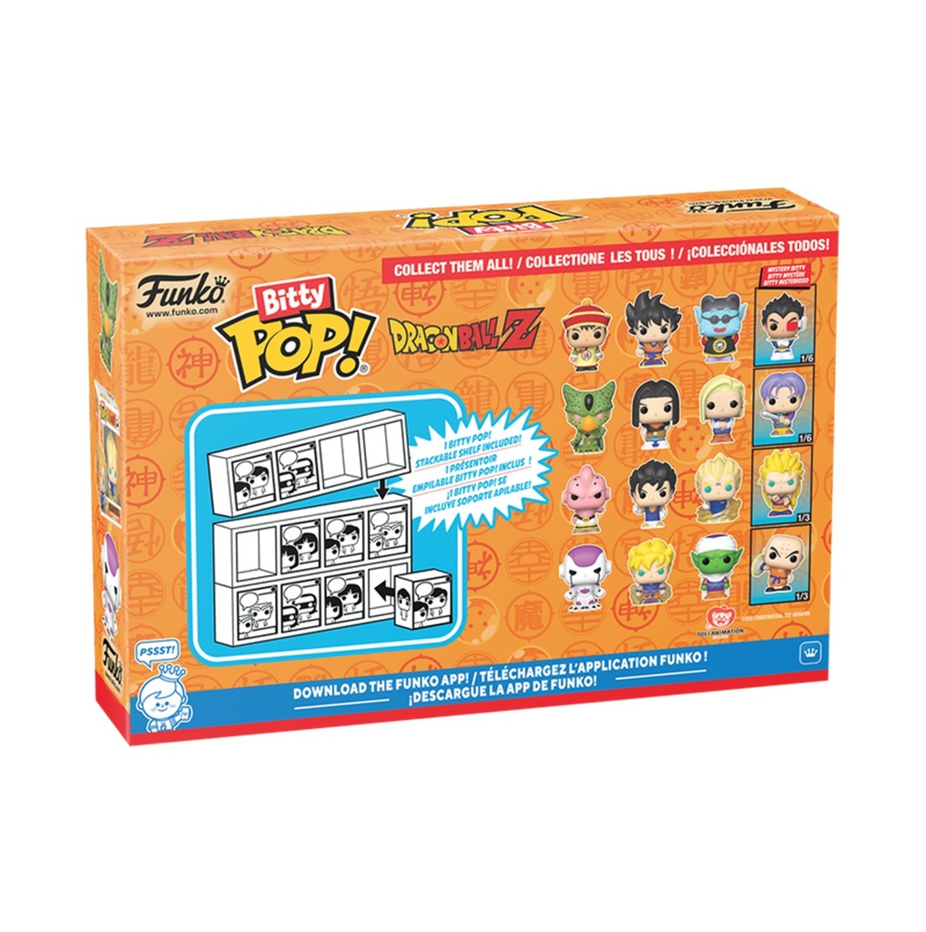 Bitty Pop! Dragon Ball Z 4-Pack Series 4