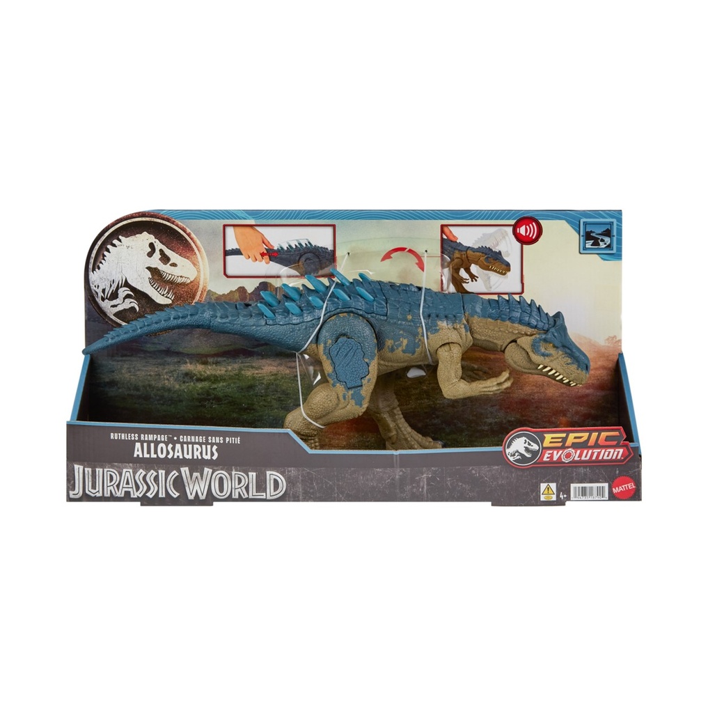 Jurassic World Ruthless Rampage Allosaurus