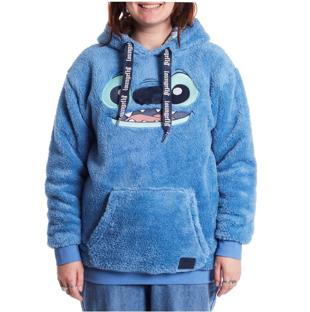 Loungefly: Stitch Sherpa Hoddie