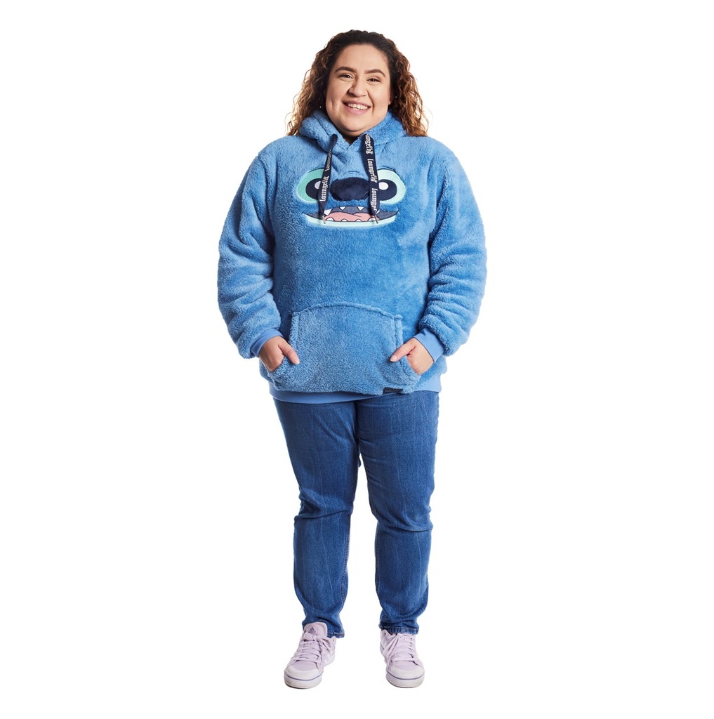 Loungefly: Stitch Sherpa Hoddie