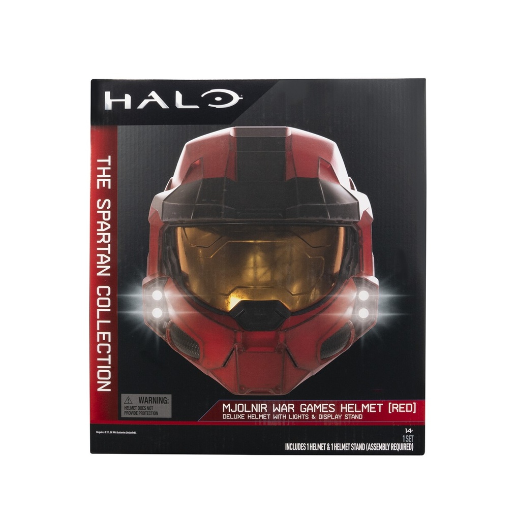 Halo MJOLNIR War Games Deluxe Helmet - Rouge