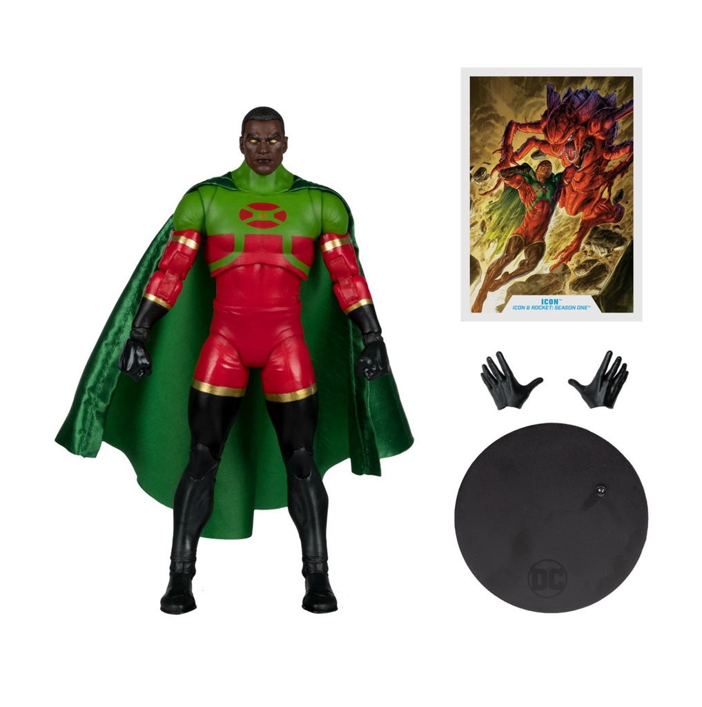 DC Multiverse Icon (Icon & Rocket: Season One) Gold Label 7-Inch Action Figure