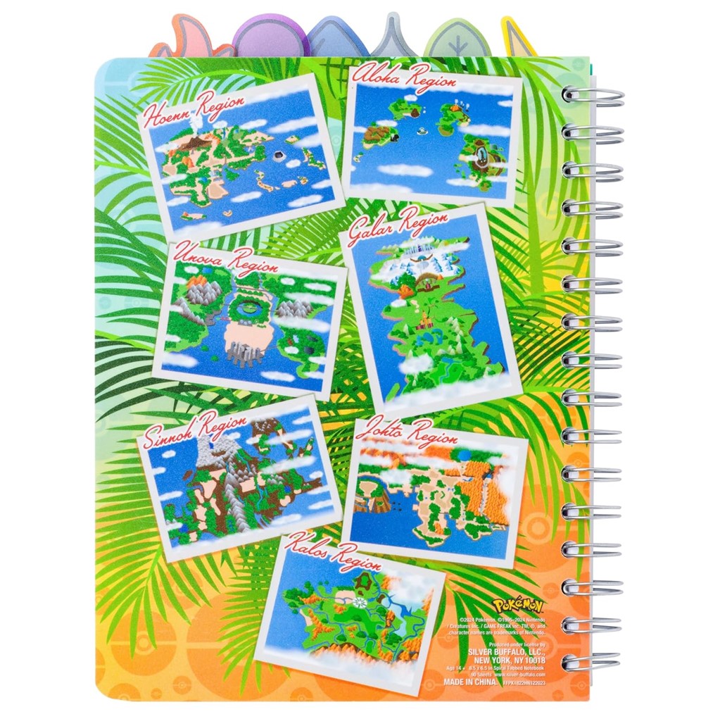 Pokemon Kento Region Notebook