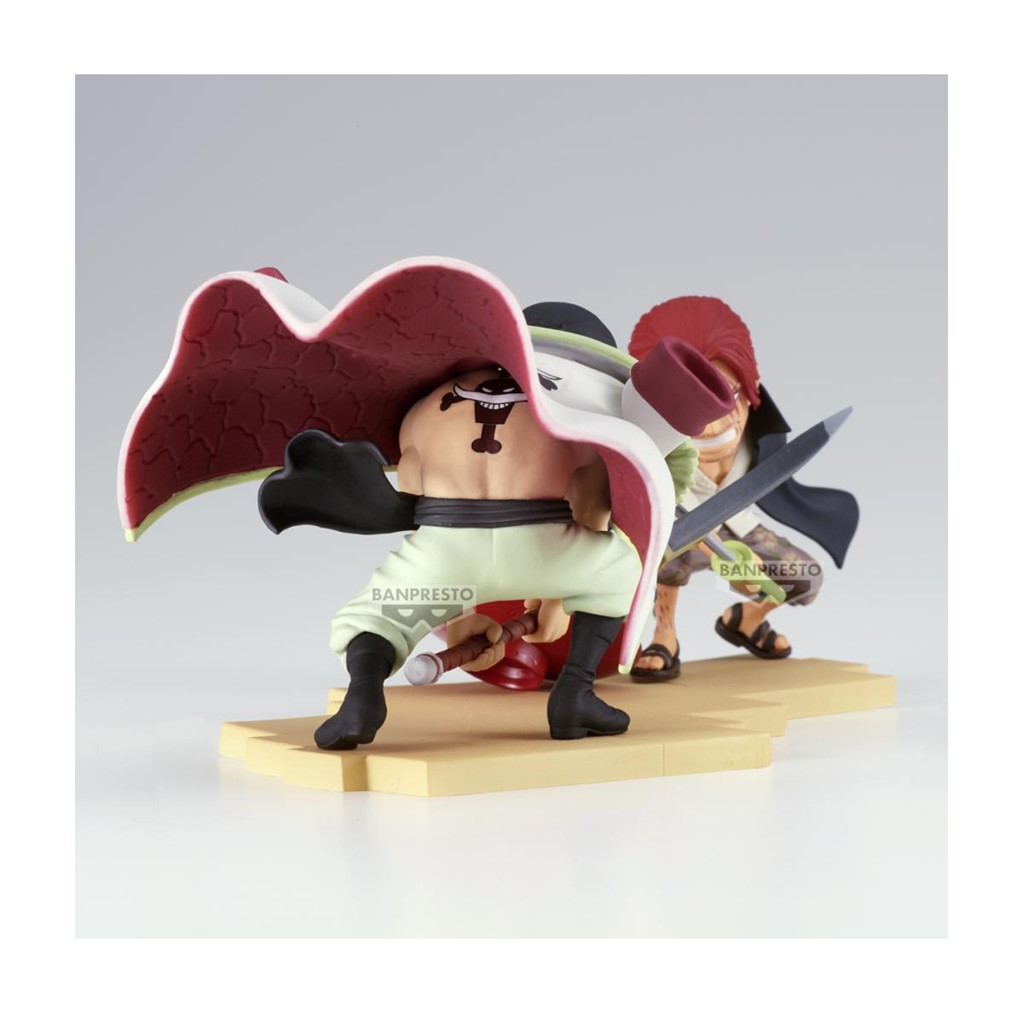 One Piece - Edward Newgate VS Shanks - Figure WCF Log Stories 13cm
