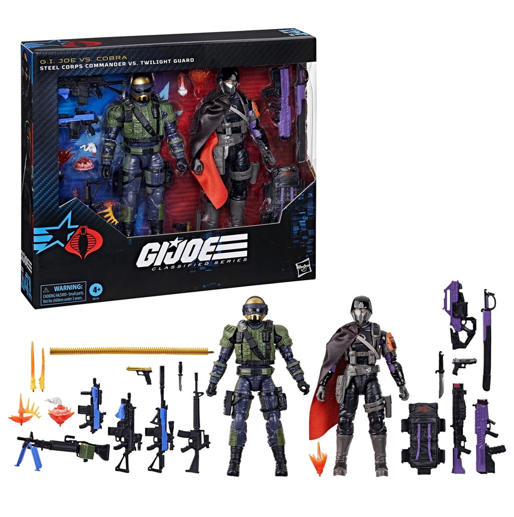 G.I. Joe Classified Series #141, Steel Corps Commander Vs. Twilight Guard