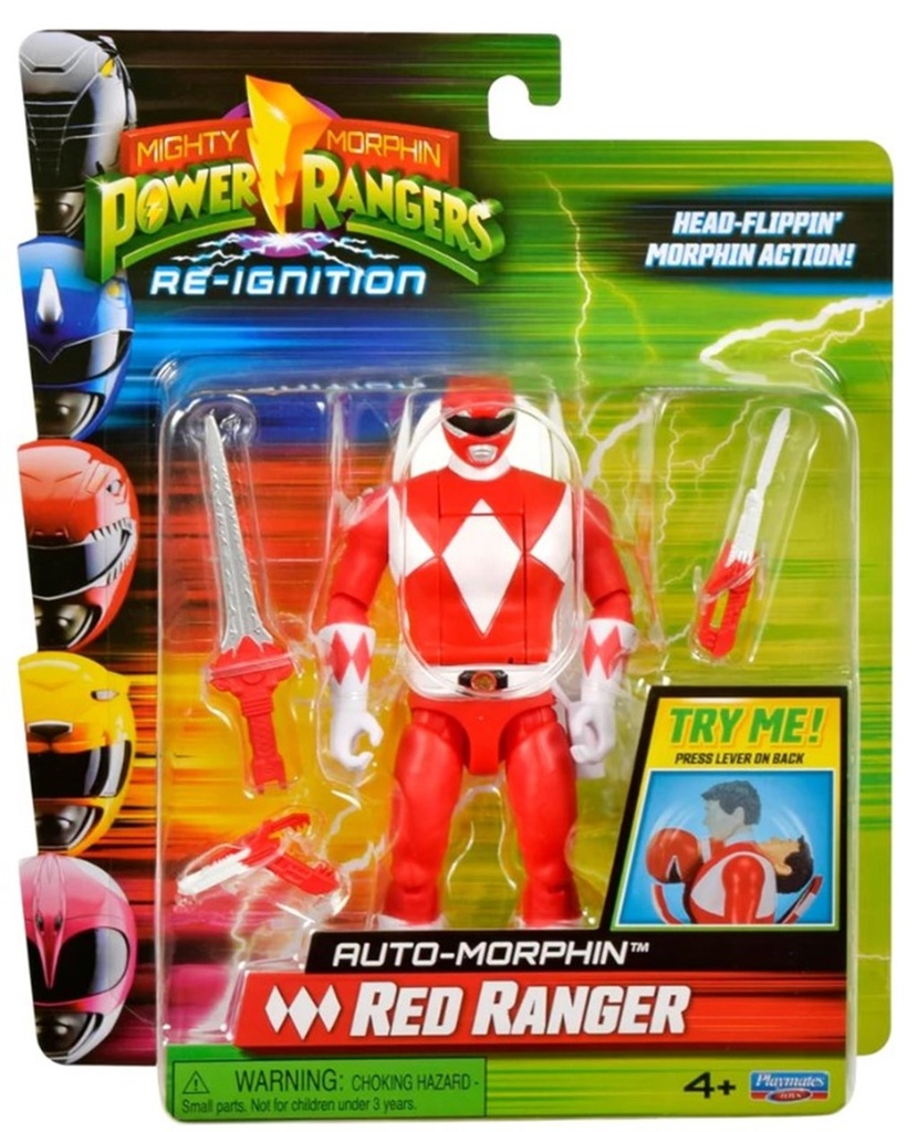 Power Rangers Re-Ignition Auto Morphin - Red Ranger