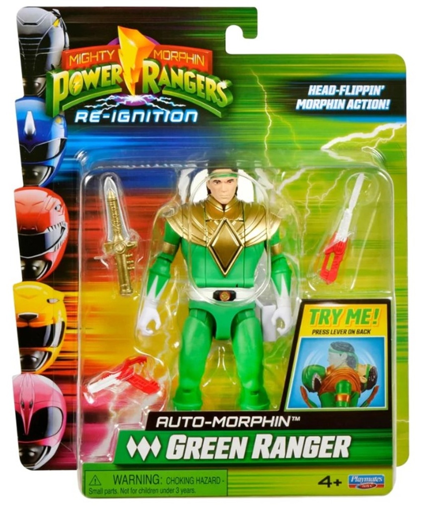 Power Rangers Re-Ignition Auto Morphin - Green Ranger
