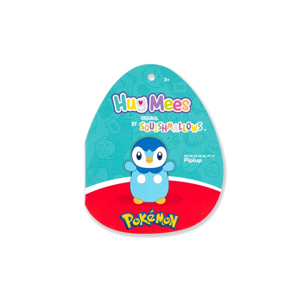 PokemonxSquishmallows: Piplup HugMees Plush