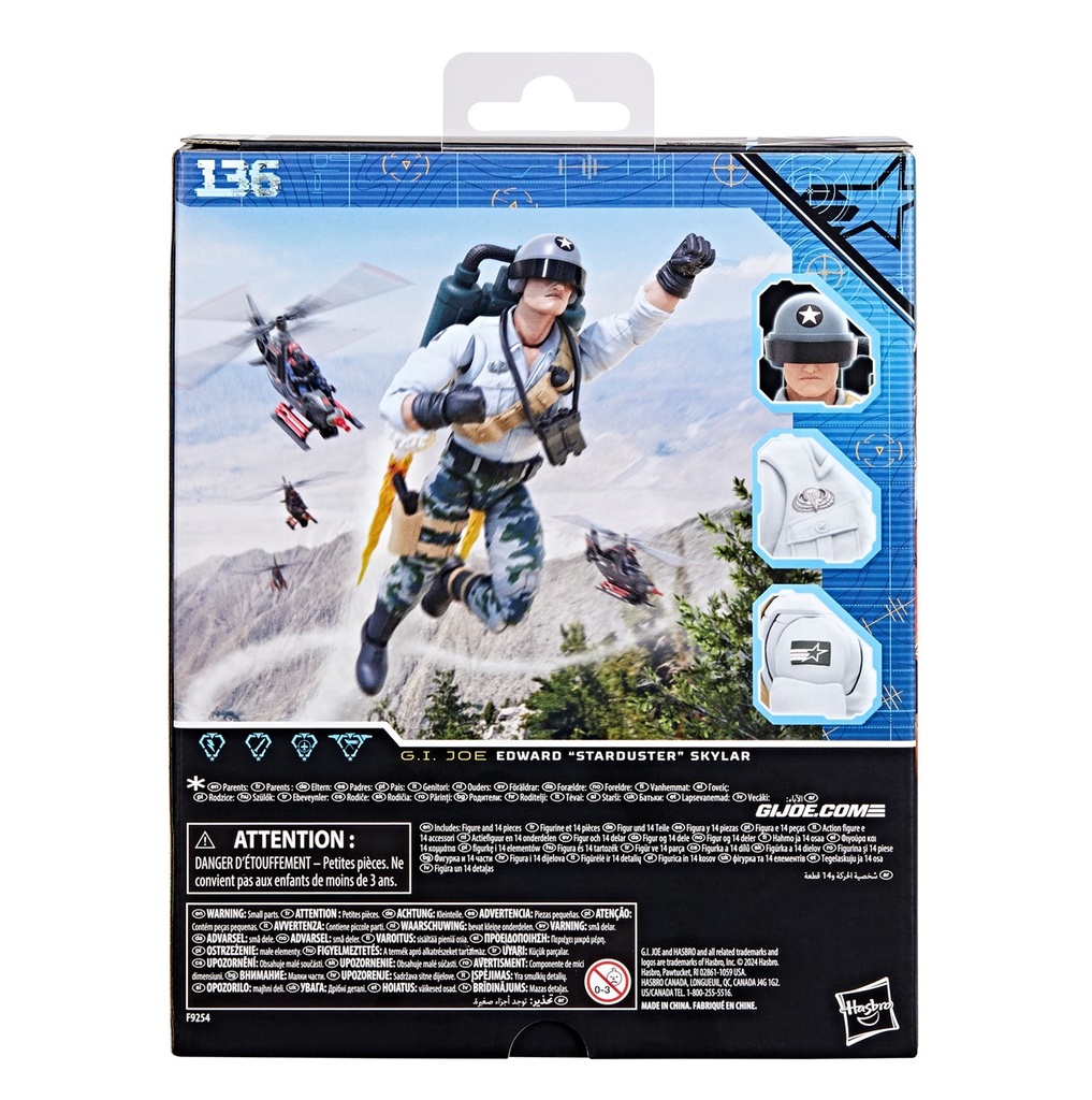 G.I. Joe Classified Series #136, Edward ""Starduster"" Skylar