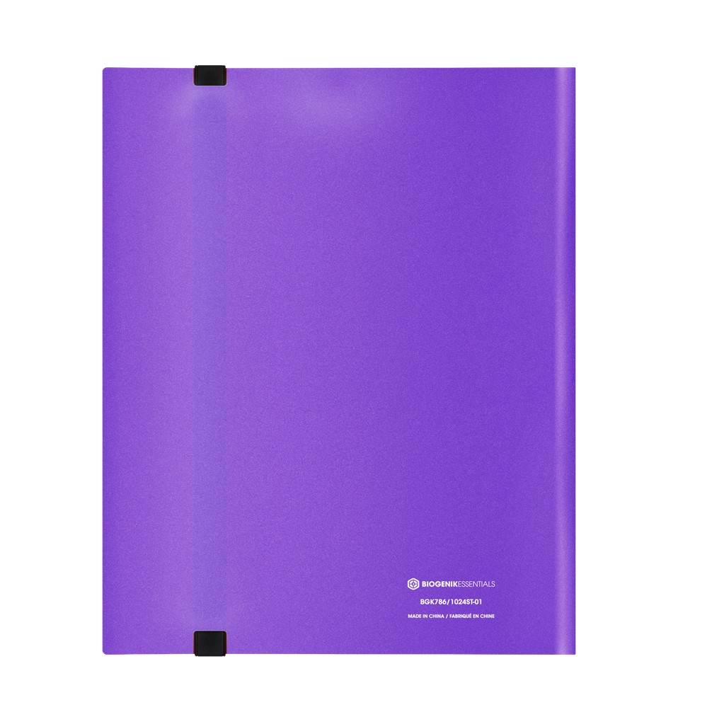 Biogenik Side Load Binder Violet