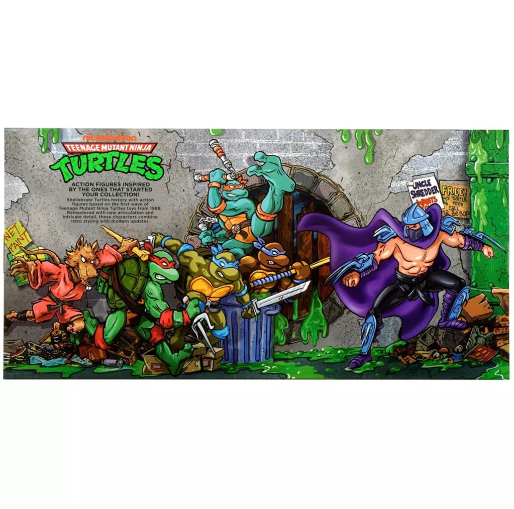 Teenage Mutant Ninja Turtles: Classic 4"" Remastered Figure Bundle - 6 Pack