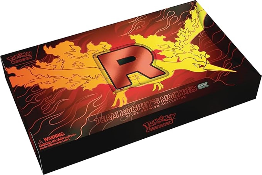 Pokemon Trading Card Game: Team Rocket's Moltres Ex Ultra-Premium Collection Exclusive