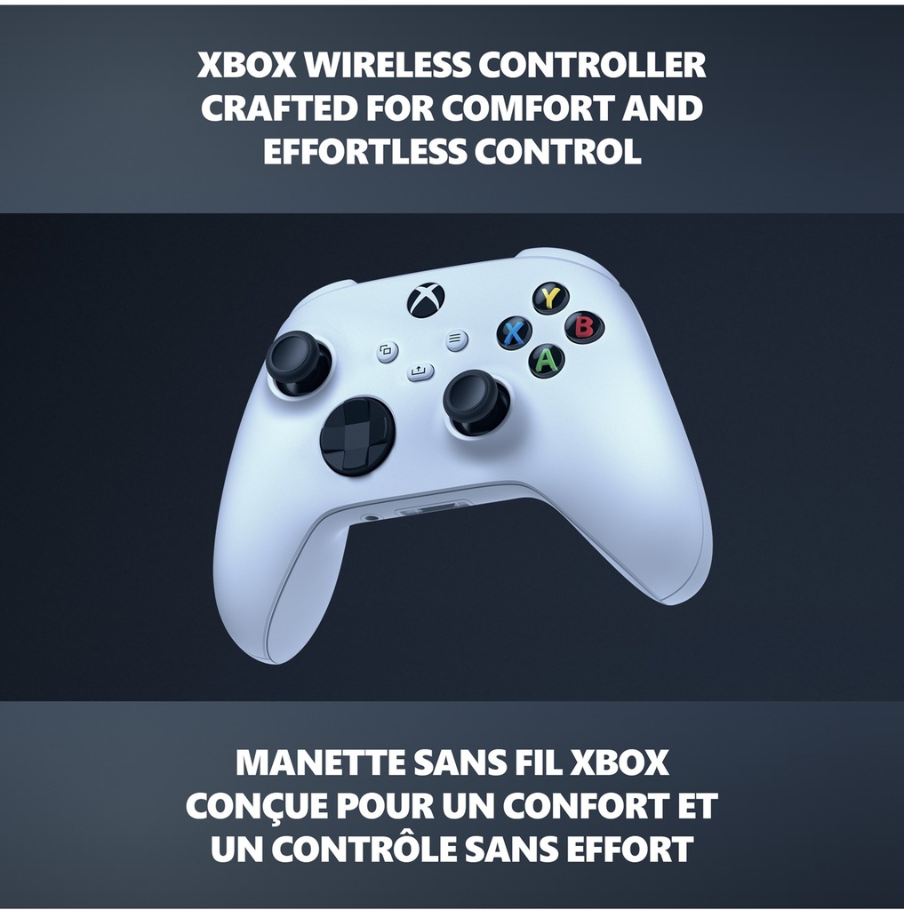 Xbox Series S - All Digital Gaming Console - 512GB SSD - Includes Xbox Wireless Controller - 120FPS