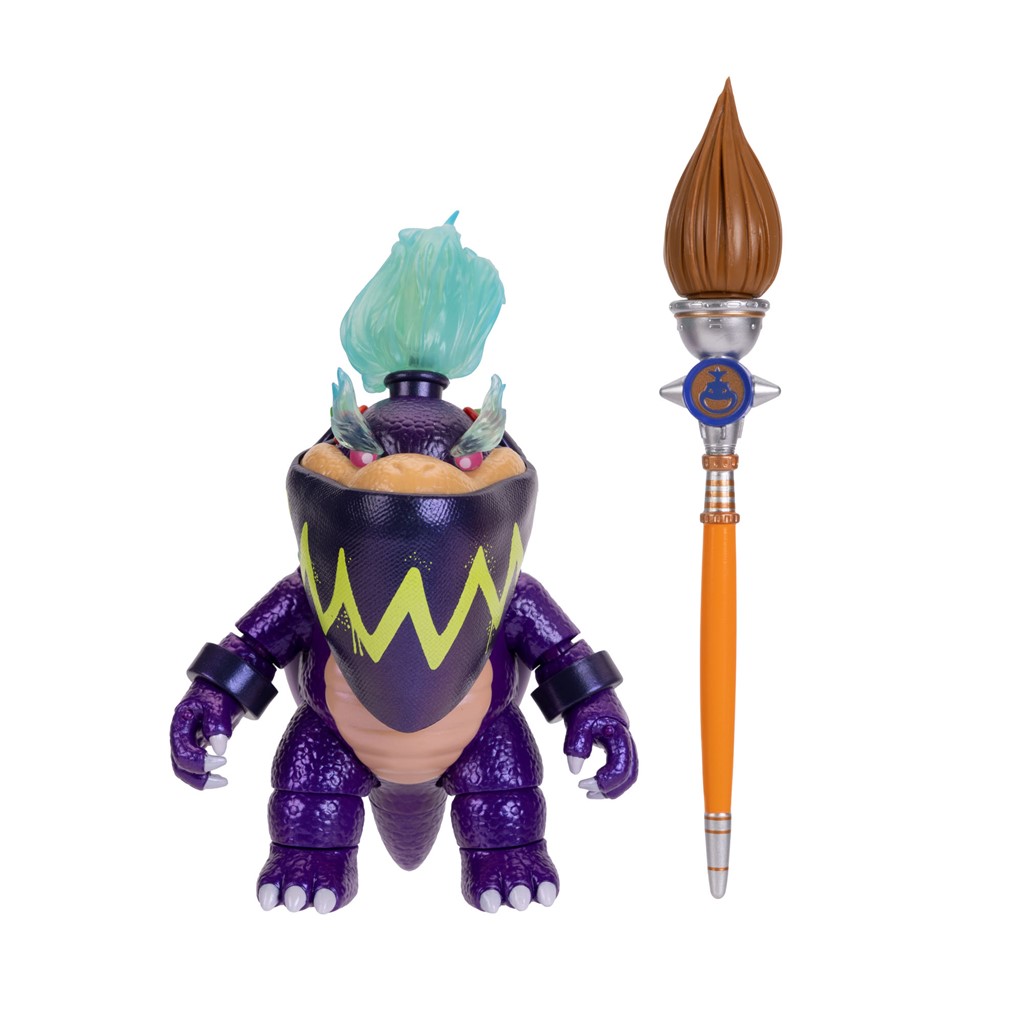 The Super Mario Galaxy Movie - 5” Figure Series – Wonder Bowser Jr. Figure with Paint Brush