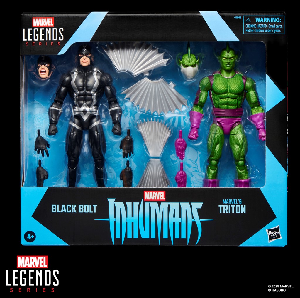 Marvel Legends Series Inhumans Black Bolt & Marvel’s Triton