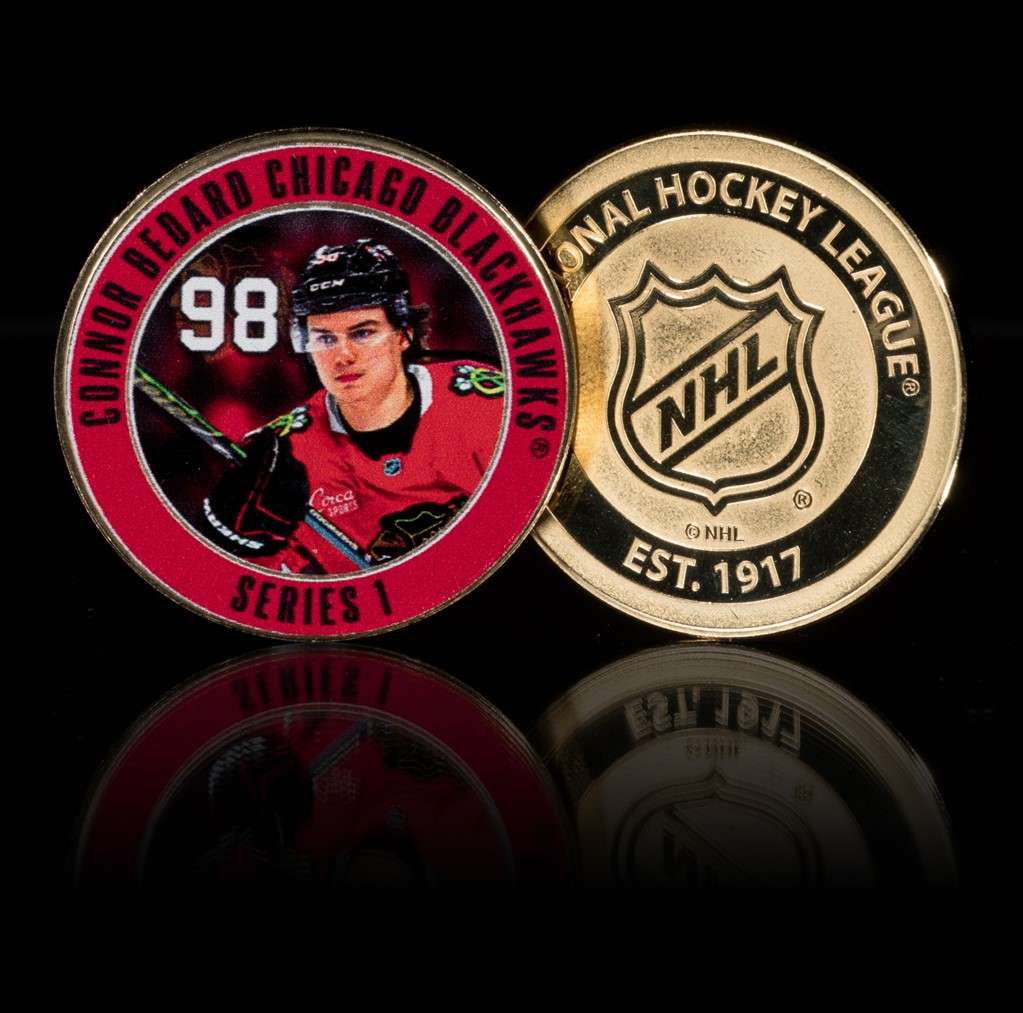 The Highland Mint NHL Trading Coin Blind Pack