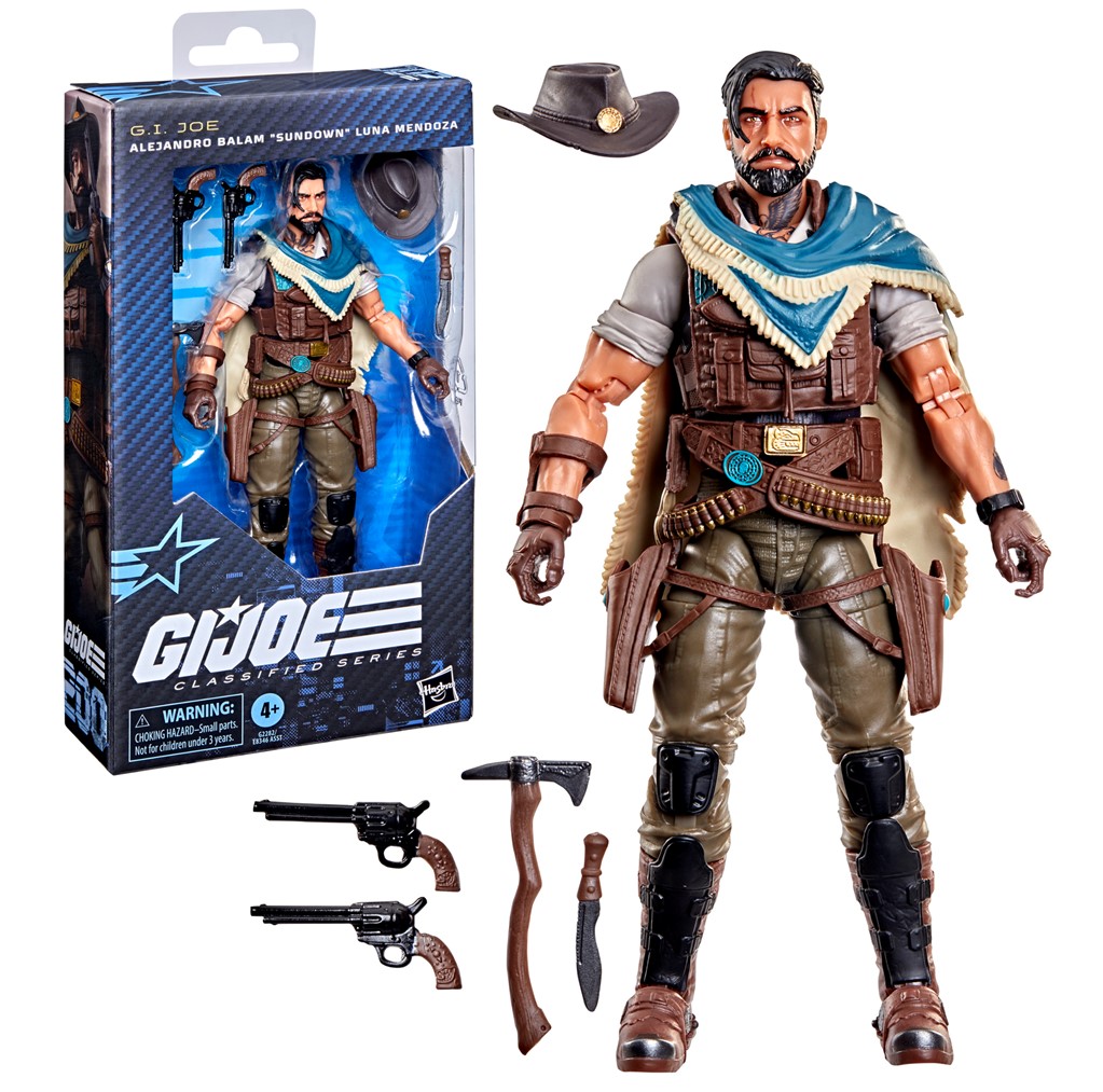 G.I. Joe Classified Series #200, Alejandro Balam ""Sundown"" Luna Mendoza