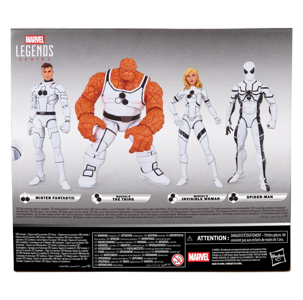 Marvel Legends Series Future Foundation Marvel's The Thing & Marvel's Invisible Woman