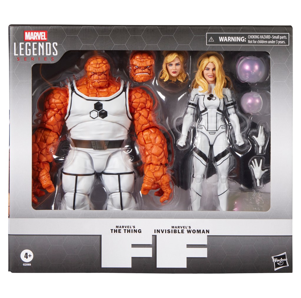 Marvel Legends Series Future Foundation Marvel's The Thing & Marvel's Invisible Woman