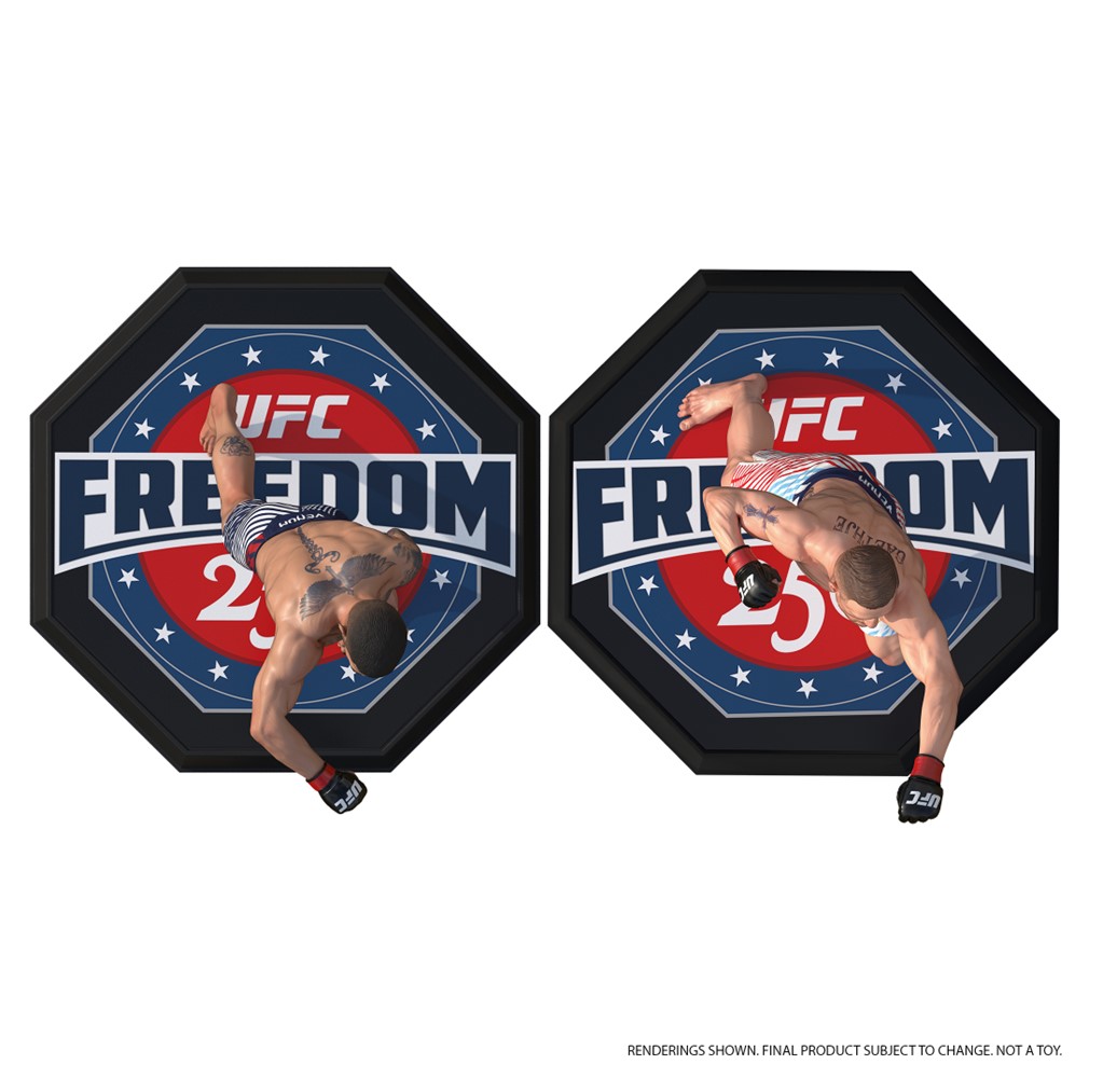 UFC Ilia Topuria vs Justin Gaethje (Freedom 250) 7-Inch Posed Figure 2 Pack McFarlane’s SportsPicks