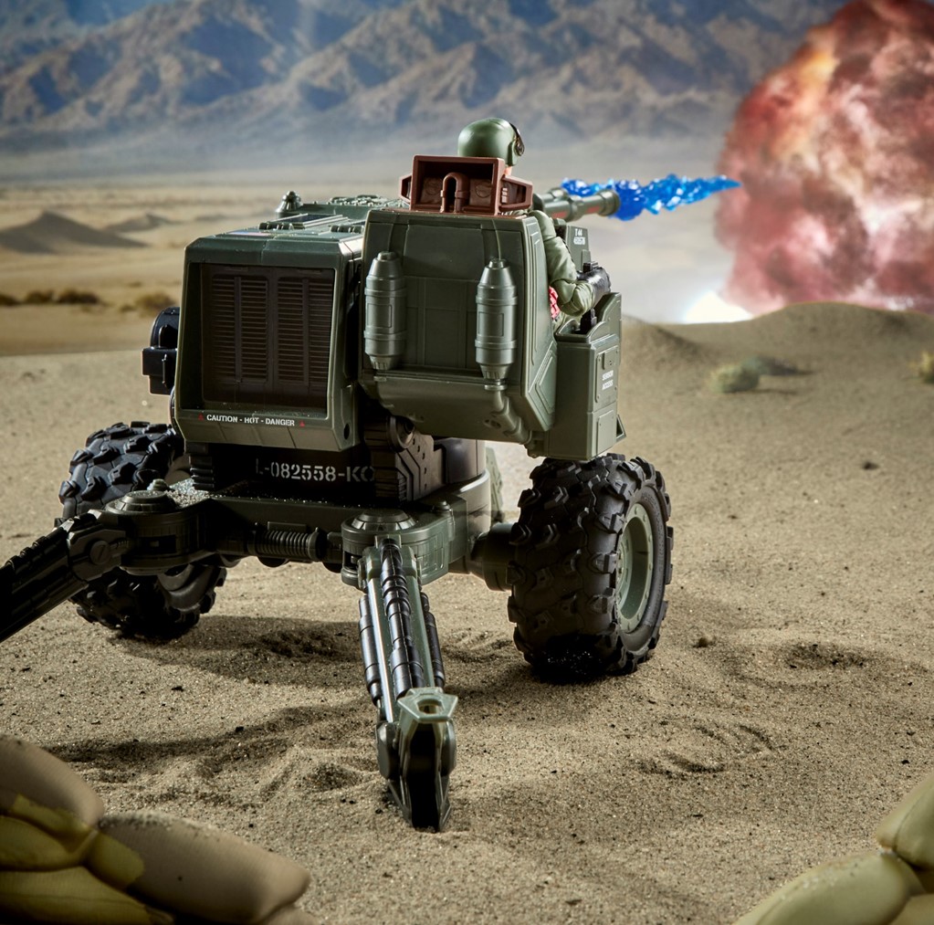 G.I. Joe Classified Series #213, James ""Grand Slam"" Barney & H.A.L. Heavy Artillery Laser)