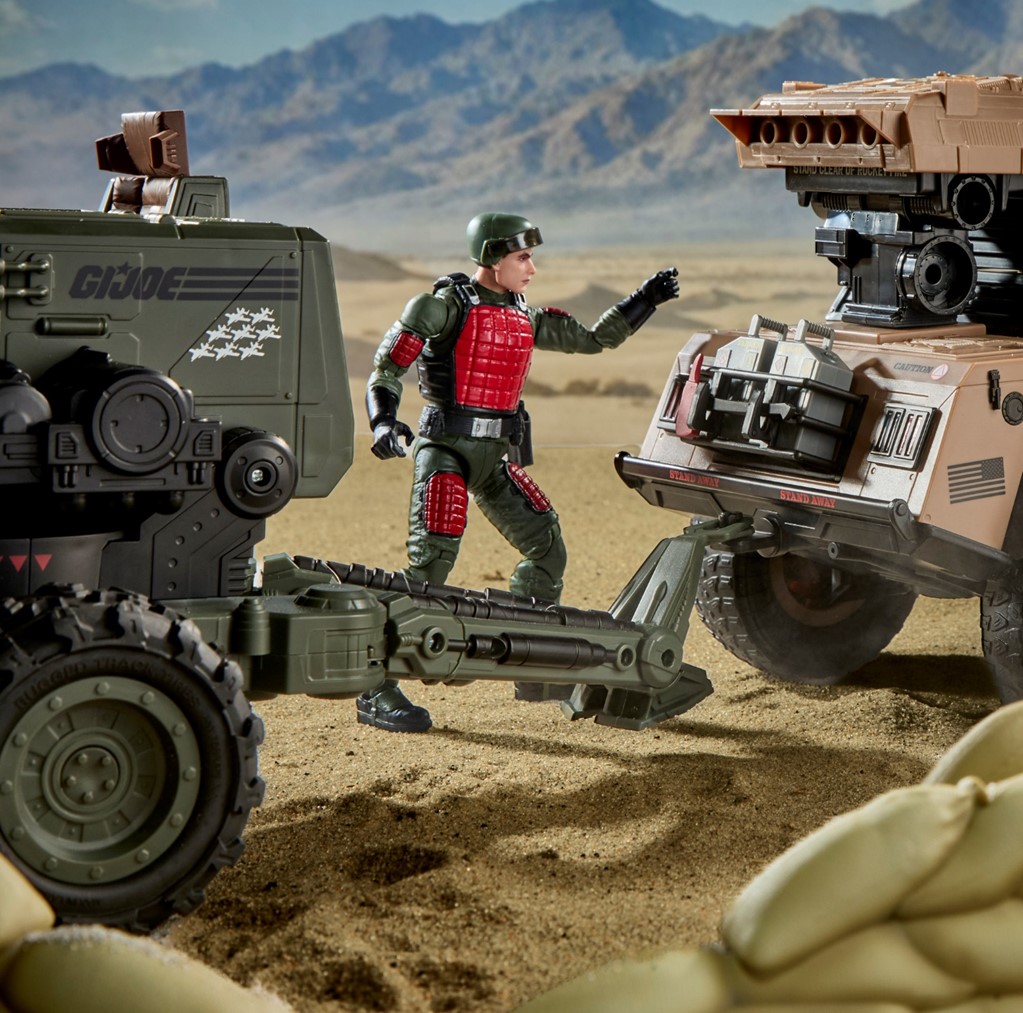 G.I. Joe Classified Series #213, James ""Grand Slam"" Barney & H.A.L. Heavy Artillery Laser)