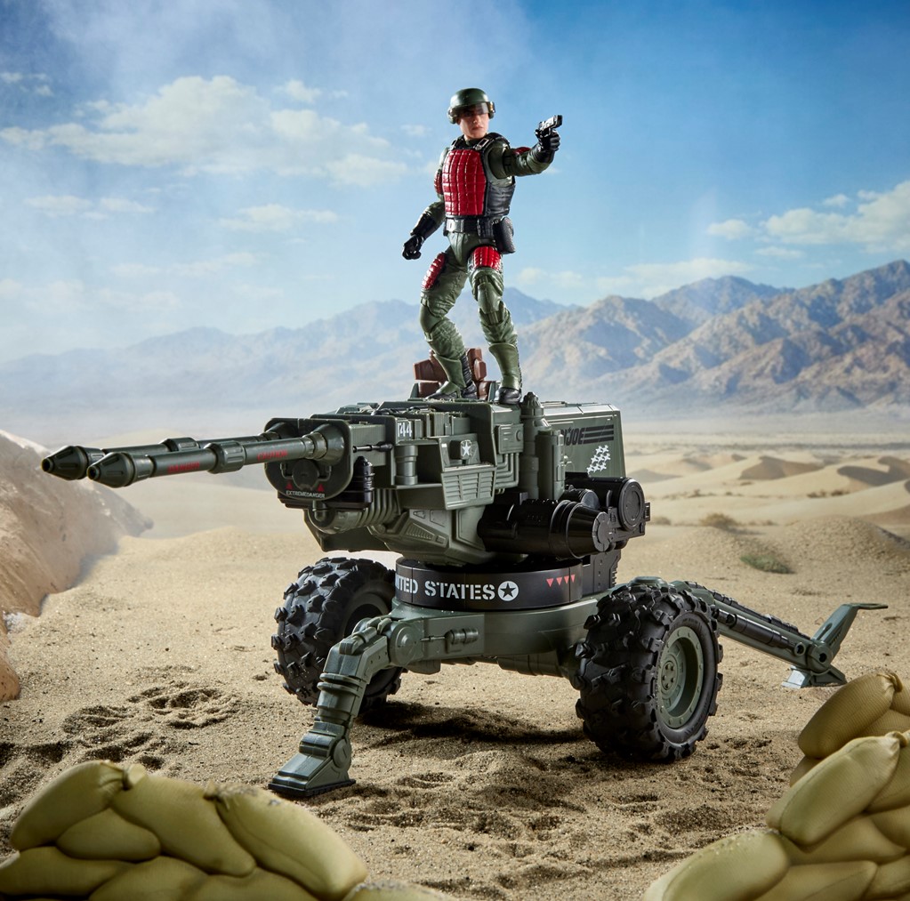 G.I. Joe Classified Series #213, James ""Grand Slam"" Barney & H.A.L. Heavy Artillery Laser)