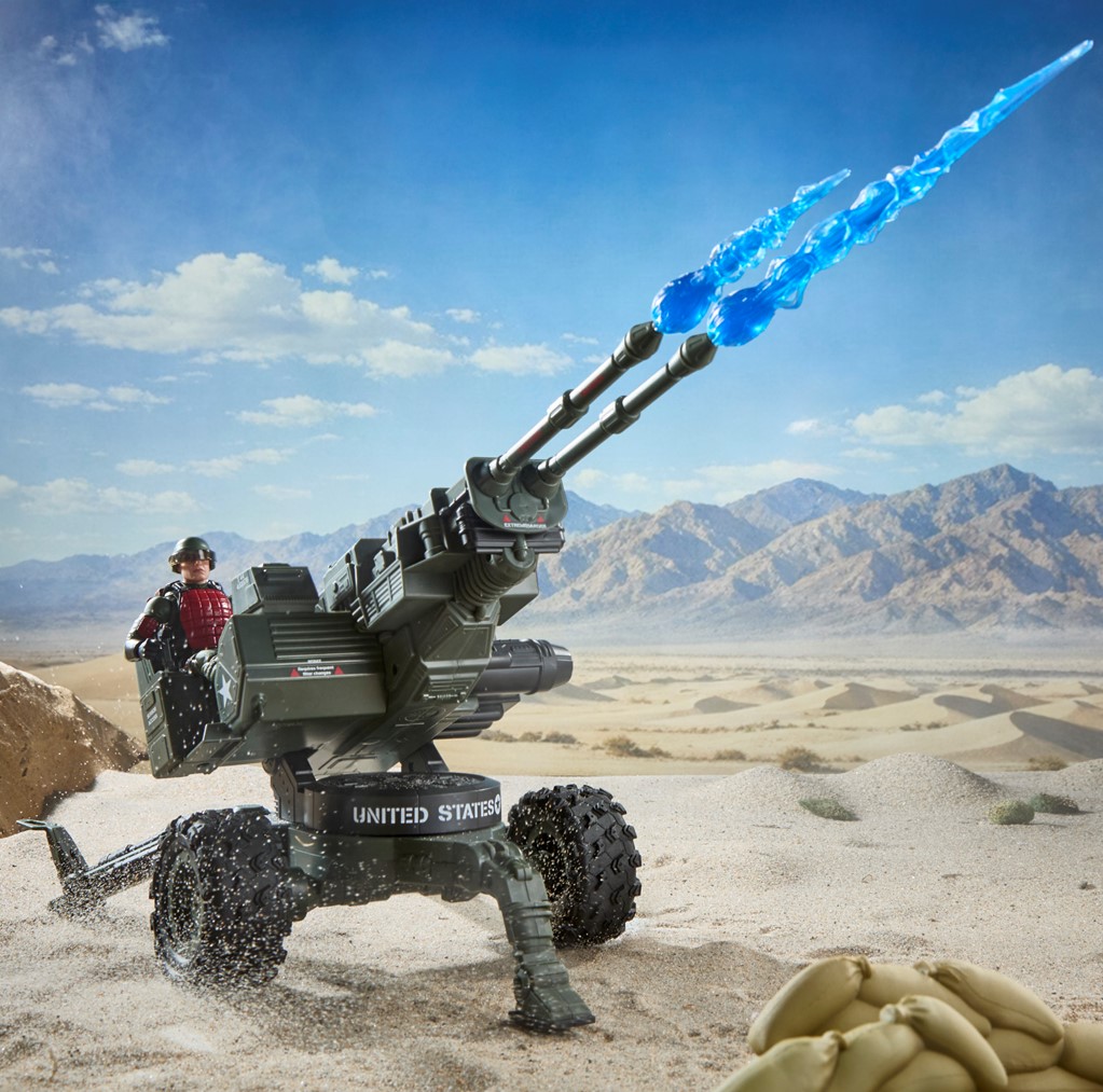 G.I. Joe Classified Series #213, James ""Grand Slam"" Barney & H.A.L. Heavy Artillery Laser)