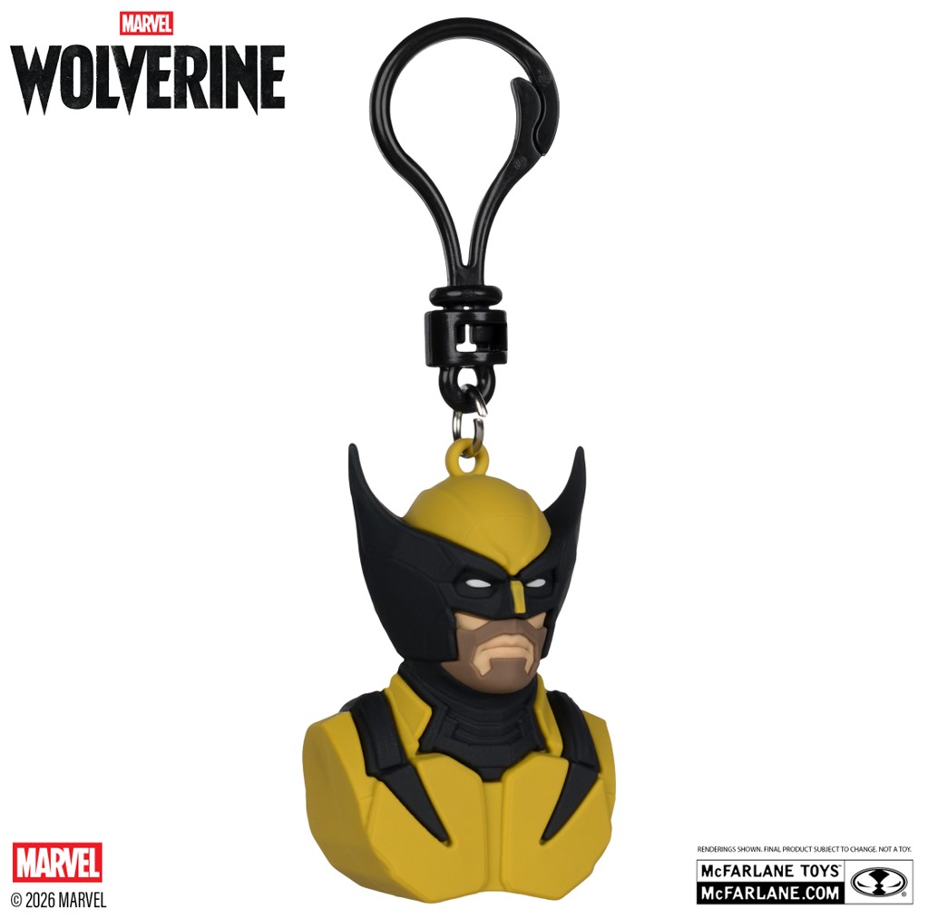 Marvel Games 2.5-Inch Bag Clip - Wolverine