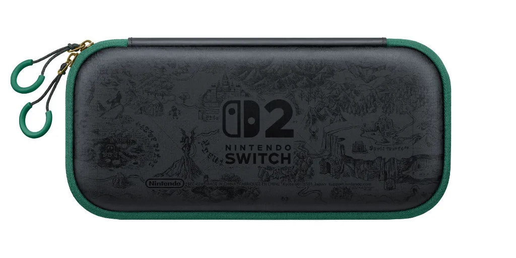 Nintendo Switch 2 Carrying Case & Screen Protector - The Legend of Zelda 40th Anniversary Edition
