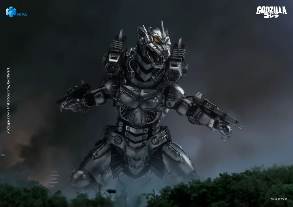 HIYA Exquisite Basic 7.7 Inch Godzilla Tokyo S.O.S. 2003 Mechagodzilla Heavy Arms / High Mobility Version Action Figure