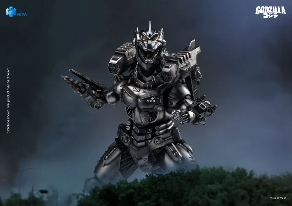 HIYA Exquisite Basic 7.7 Inch Godzilla Tokyo S.O.S. 2003 Mechagodzilla Heavy Arms / High Mobility Version Action Figure