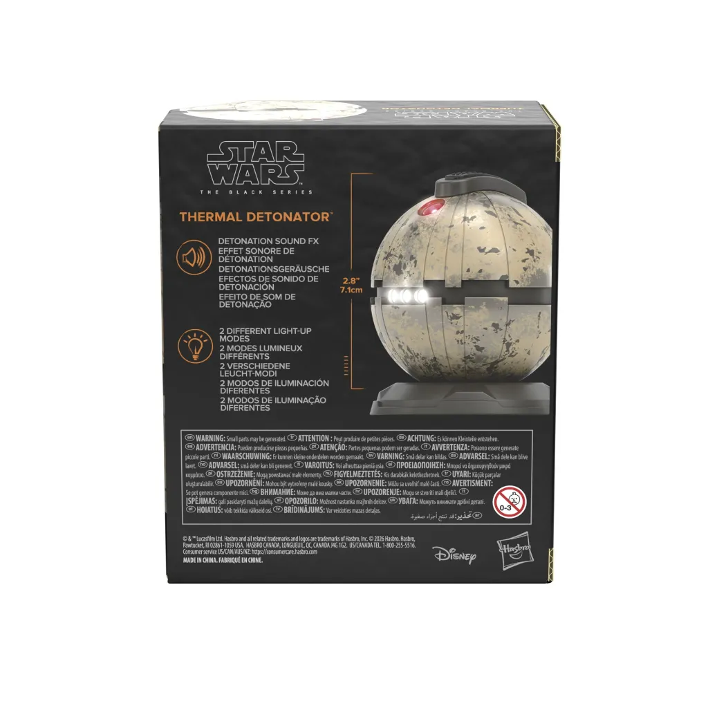 Star Wars The Black Series Electronic Thermal Detonator