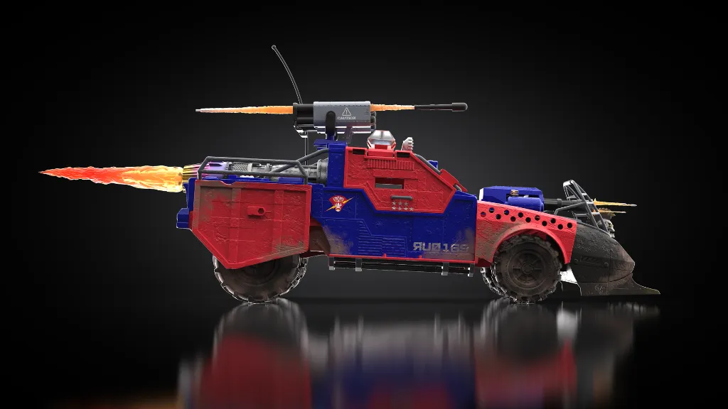 G.I. Joe Classified Series #244, Dreadnok Thunder Machine - Pulse EB Games Canada Exclusive!