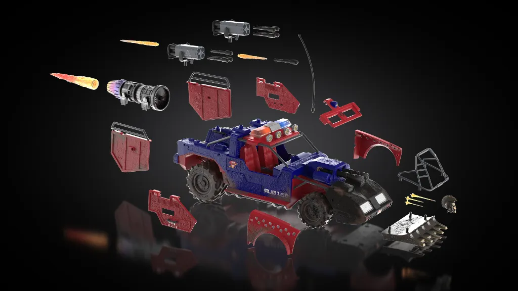 G.I. Joe Classified Series #244, Dreadnok Thunder Machine - Pulse EB Games Canada Exclusive!
