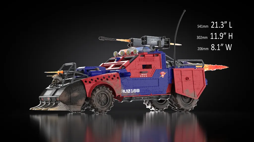 G.I. Joe Classified Series #244, Dreadnok Thunder Machine - Pulse EB Games Canada Exclusive!